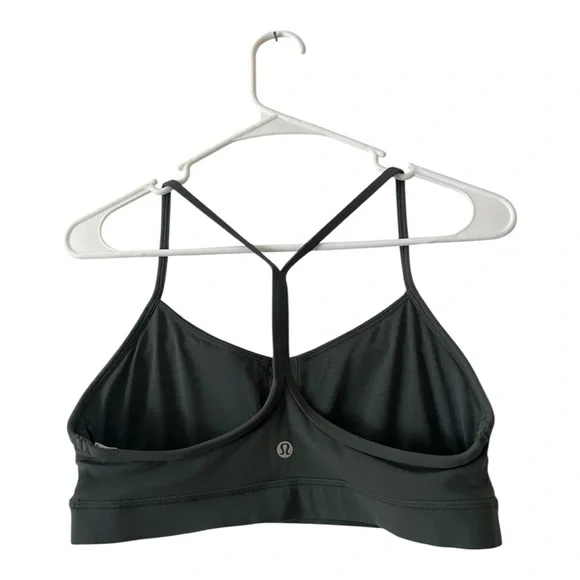 LULULEMON Flow Y Bra Nulu Light Support A-C Cups w Pads NWOT size 10 square tag - Picture 6 of 8